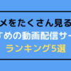 アニメ見るならここ！アニメが見放題のおすすめ動画配信サービスランキング5選